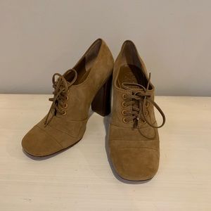 Tory Burch Chunky Heel Booties